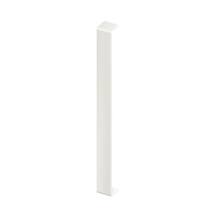 White Ash Woodgrain Fascia Double Ended Joining Trim (450mm Length)