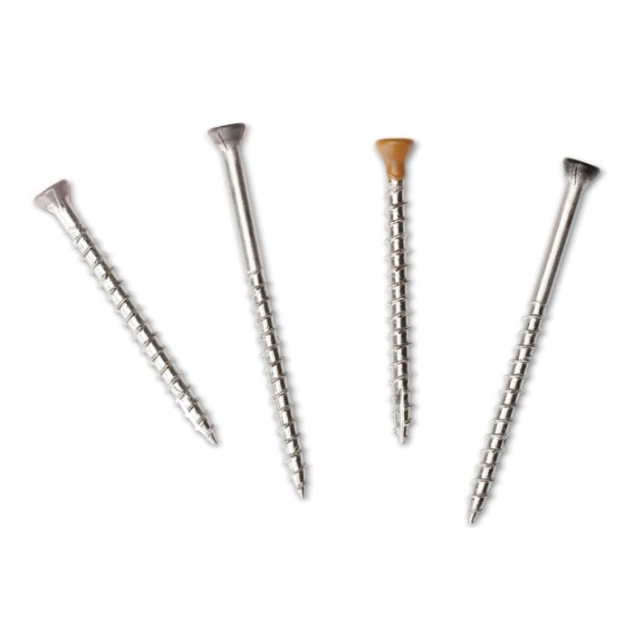 Silver Birch Forma 40mm Finishing Screws 40mm (Pack of 50)