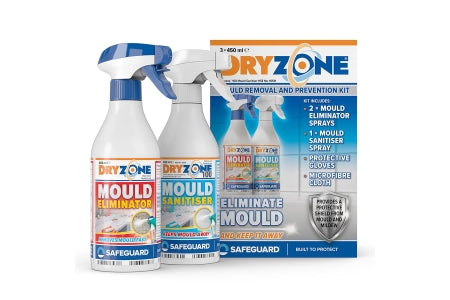 Safeguard Dryzone Mould Removal Kit (3 X 450ml)