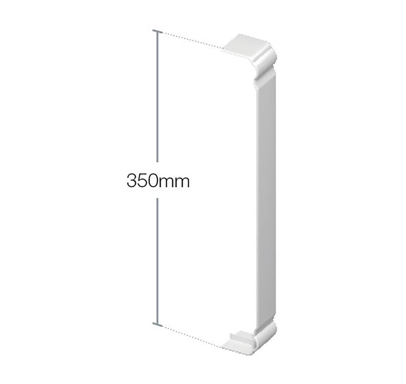 White Ogee Joint Trim 350mm