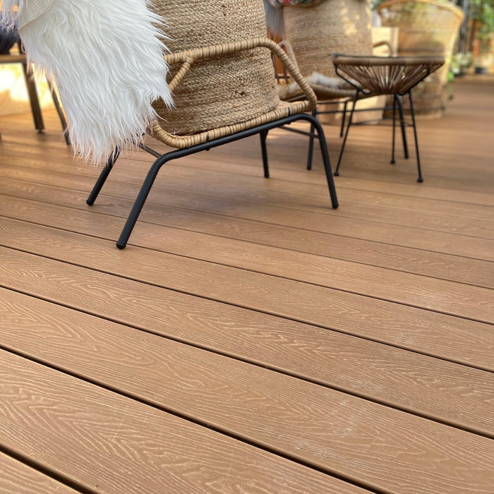 TRITON Double-Faced Decking WPC - Teak