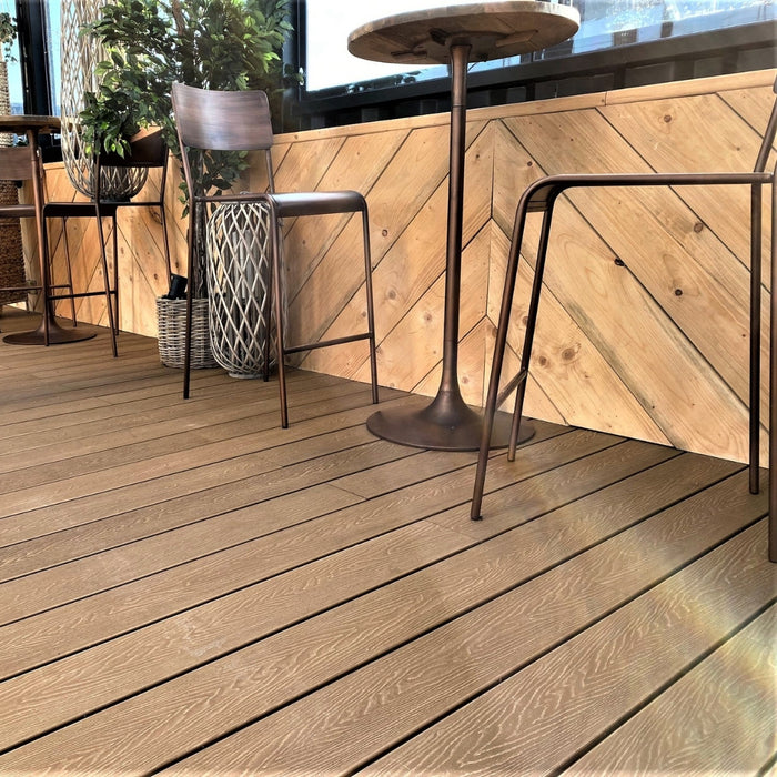 TRITON Double-Faced Decking WPC - Teak