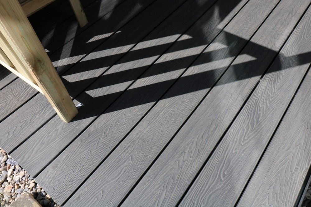 TRITON Double-Faced Decking WPC - Grey
