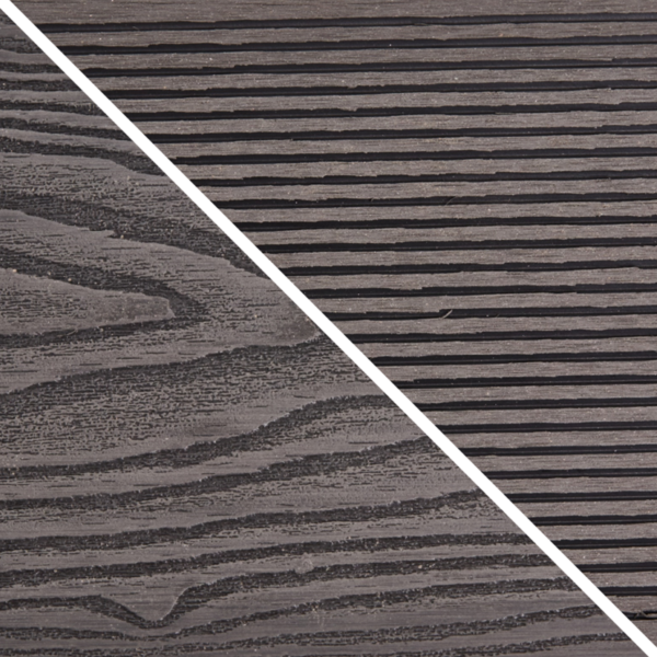 TRITON Double-Faced Decking WPC - Black