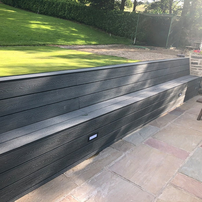 TRITON Double-Faced Decking WPC - Black