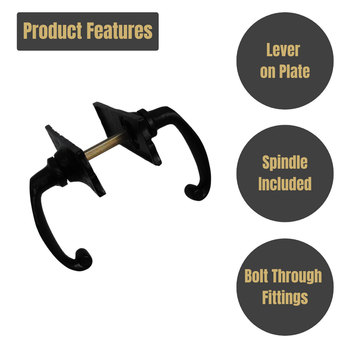 Merlin Lever Bathroom 51x155mm