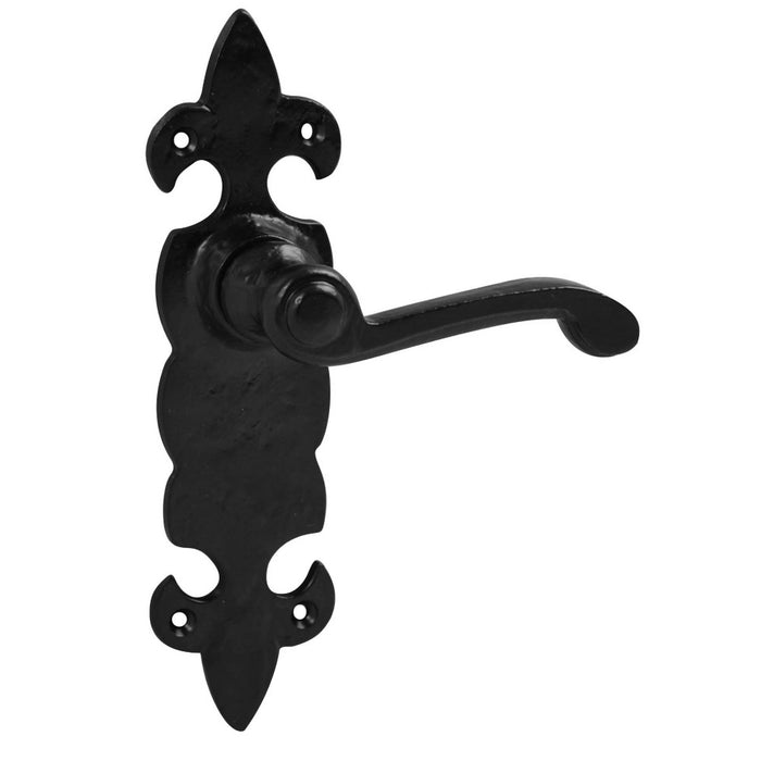 Fleur de Lys Lever Latch