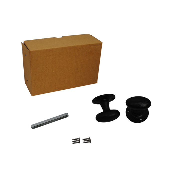 Mortice Knob Unsprung 63mm