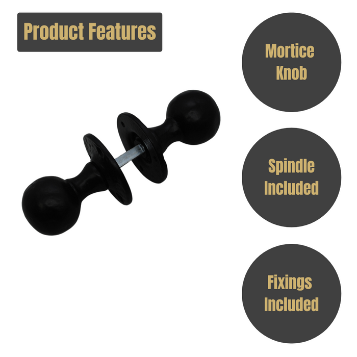 Mortice Knob Unsprung