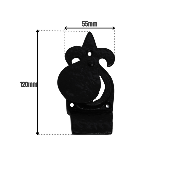 Cylinder Pull Fleur De Lys