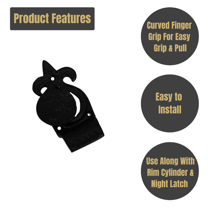 Cylinder Pull Fleur De Lys