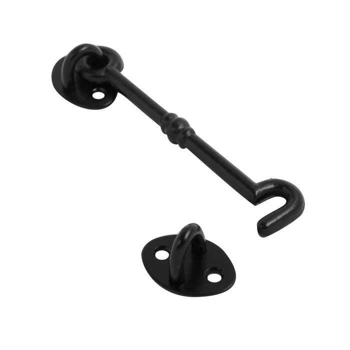 Cabin Hook Twisted Black