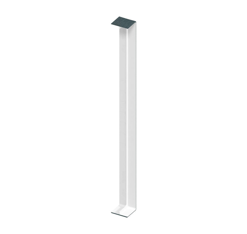 Slate Grey Fascia Double Ended Joining Trim (450mm Length)