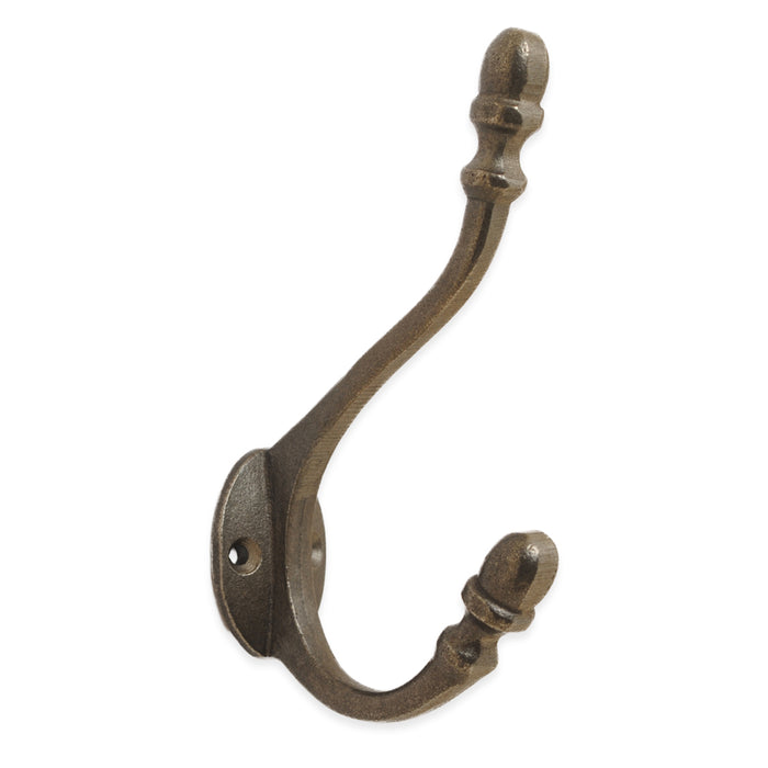Antique Iron Acorn Hat & Coat Hook