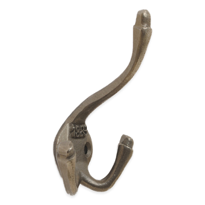 Antique Iron Triple Hat & Coat Hook