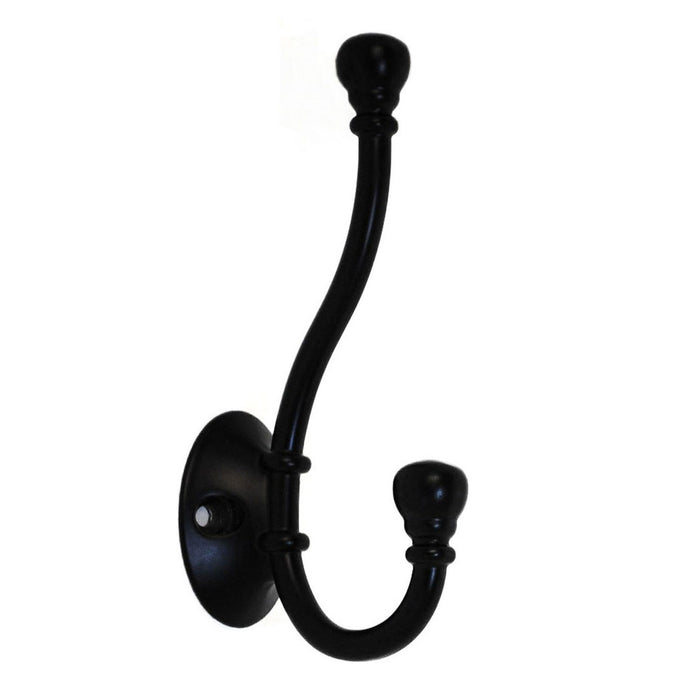 Hat & Coat Hook Matt Black