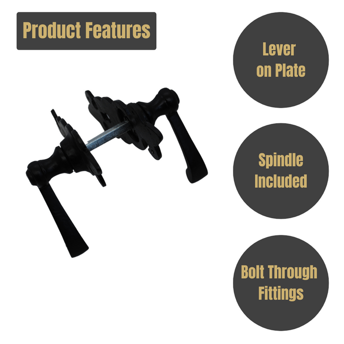 DUROSIL Fleur de Lys Lever Lock