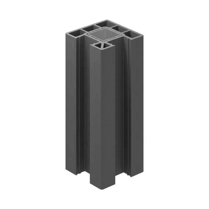 Graphite Composite Fence End Post (3m Length)