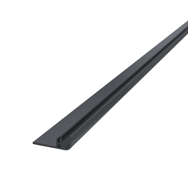 Anthracite Grey Vertical Coastline Composite Cladding Window Reveal Cover 