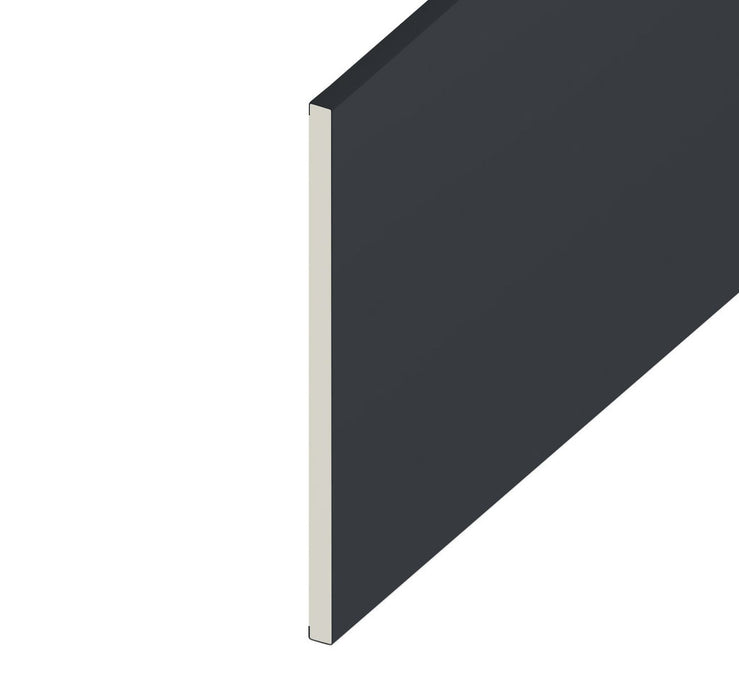 Anthracite Grey Smooth Soffit Board (5m Length)