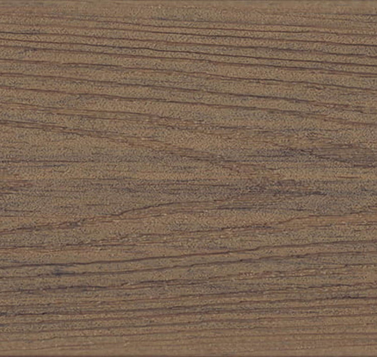 Brown Venture Composite Decking Board Grooved Edge - Length 4.88m x Width 140mm