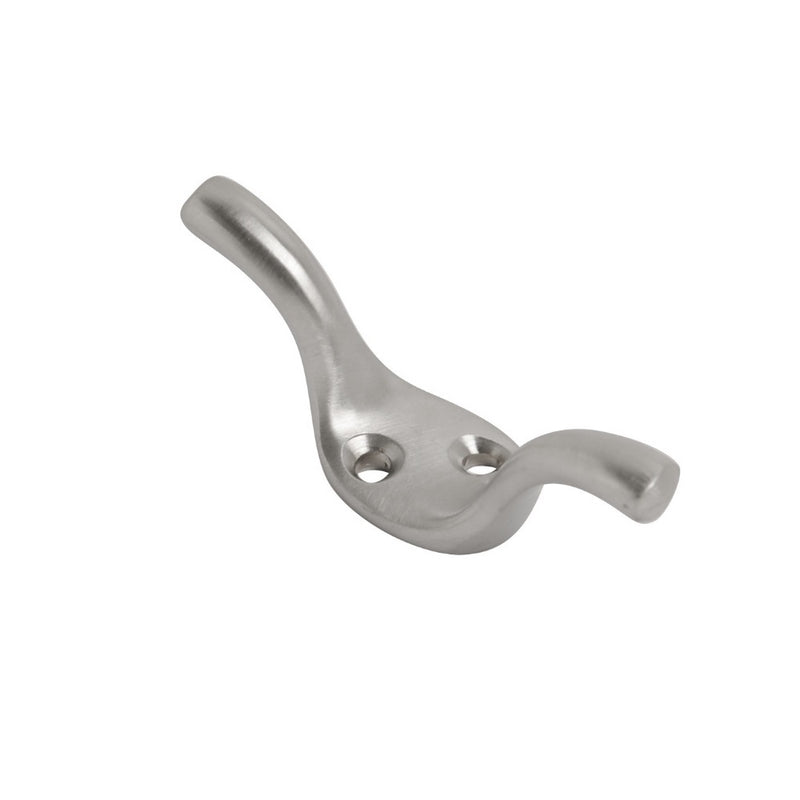 Cleat Hook Satin Chrome