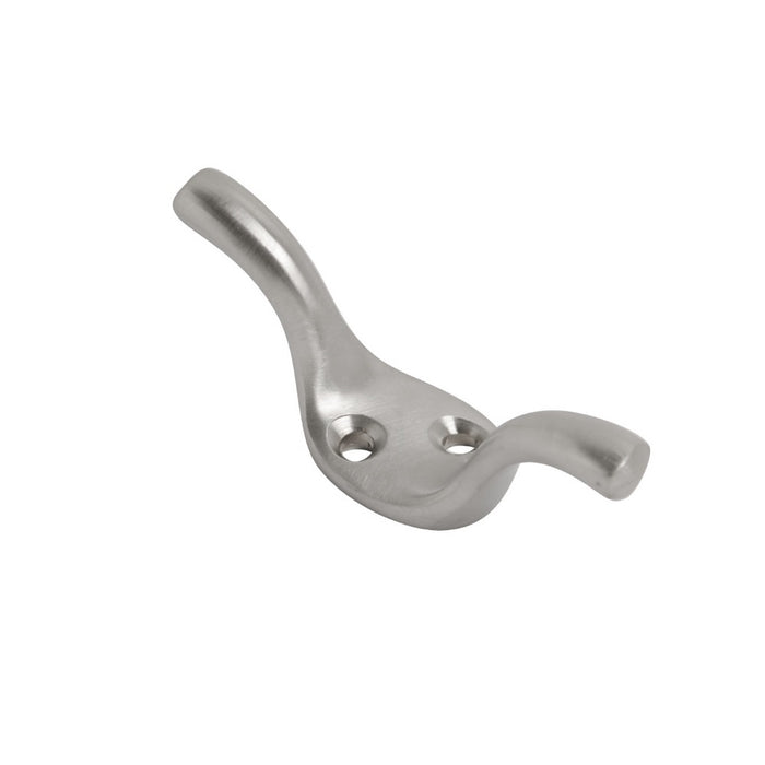 Cleat Hook Satin Chrome