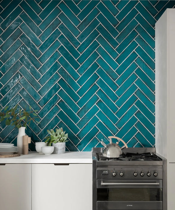 Box of Lampas™ Peacock Pattern Tile — Trade Superstore Online