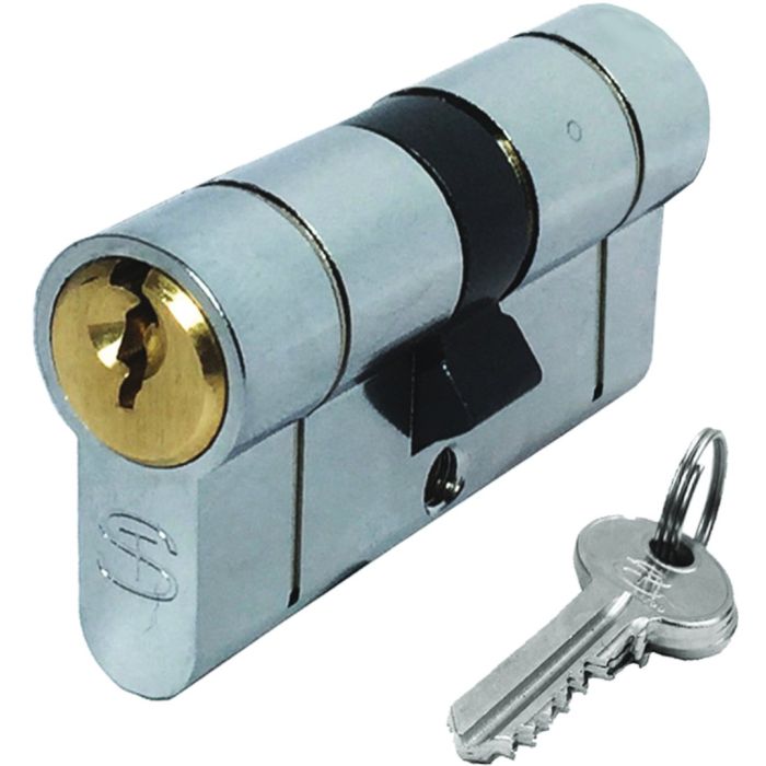 Schlosser Technik Ultimate Key Dual Finish Euro Cylinder Door Lock