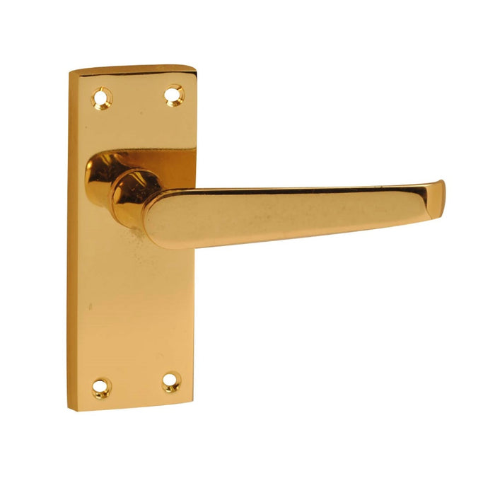 Victorian Premium Straight Lever Brass
