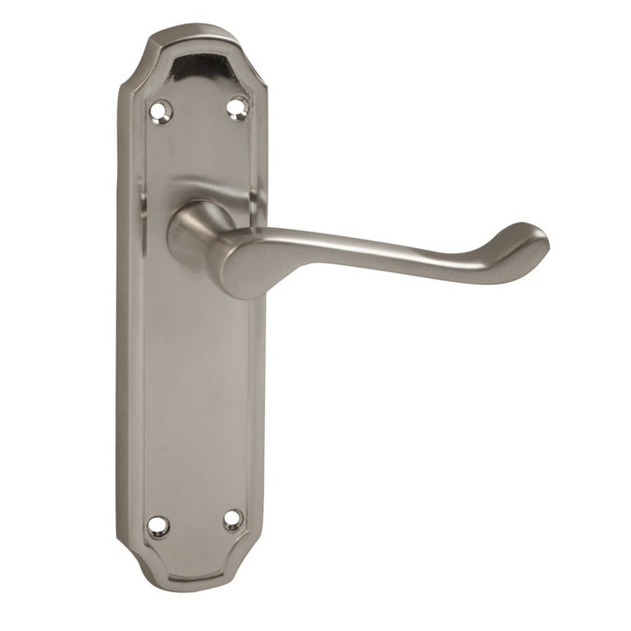 York Lever Satin Chrome