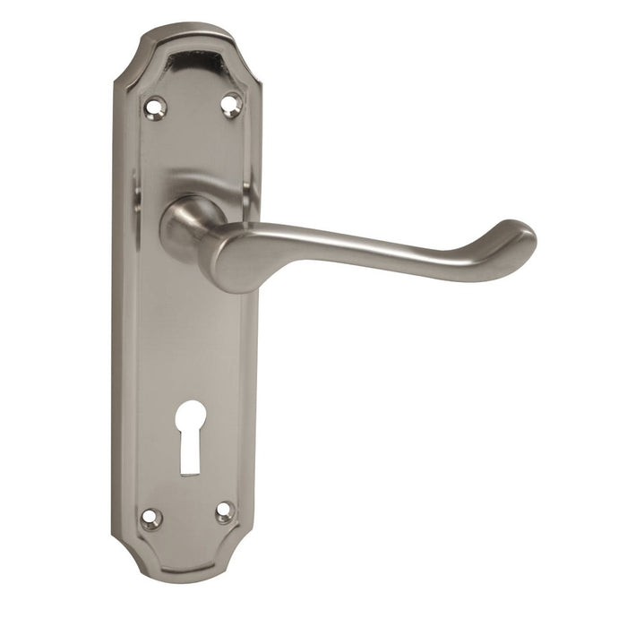 York Lever Satin Chrome