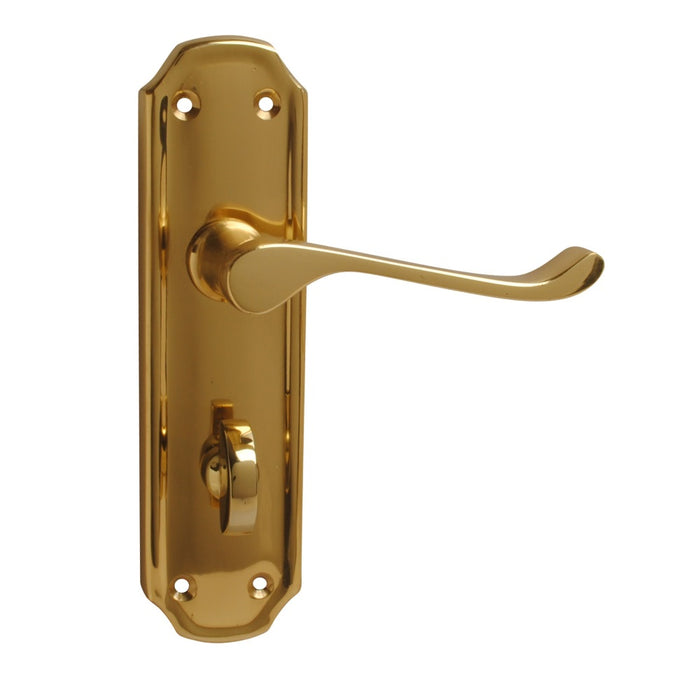 York Lever Lock Brass Bathroom