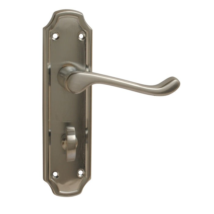 York Lever Satin Chrome