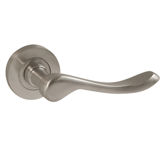 Versailles Lever on Rose Satin Chrome