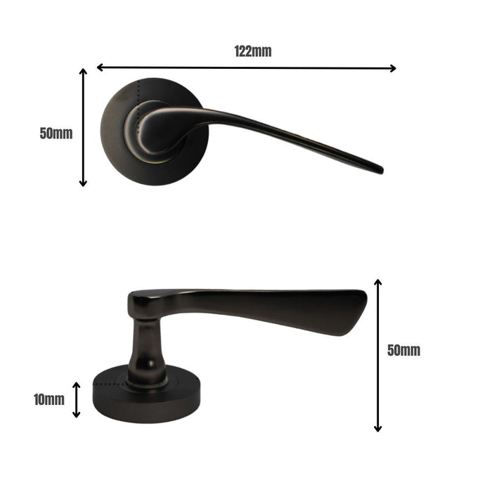 Leon Lever on Rose Gun Metal