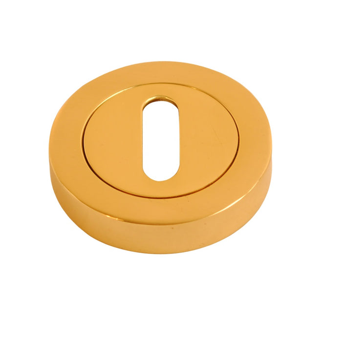 Escutcheon Keyhole Brass