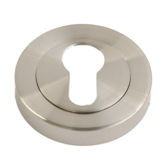 Euro Escutcheon Satin Nickel Plated