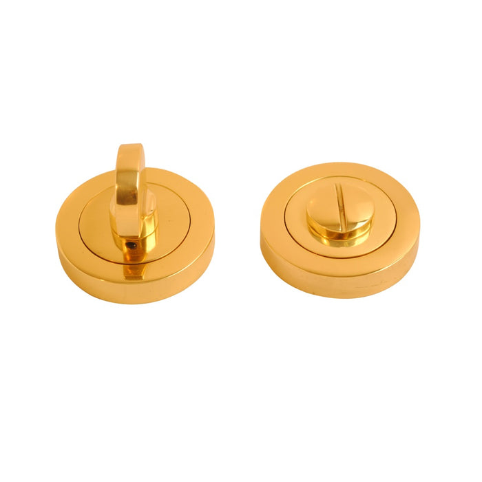 Bathroom Turn Escutcheon Brass