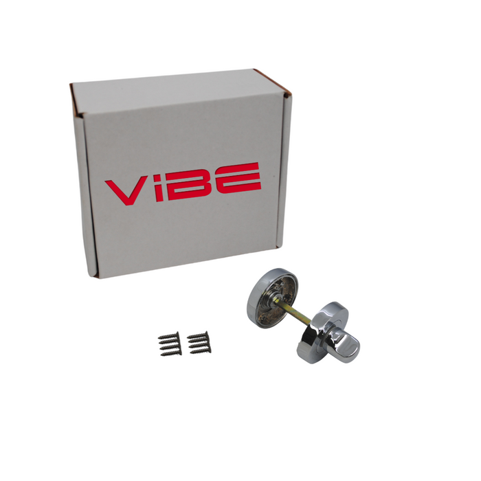 Bathroom Turn Escutcheon Chrome