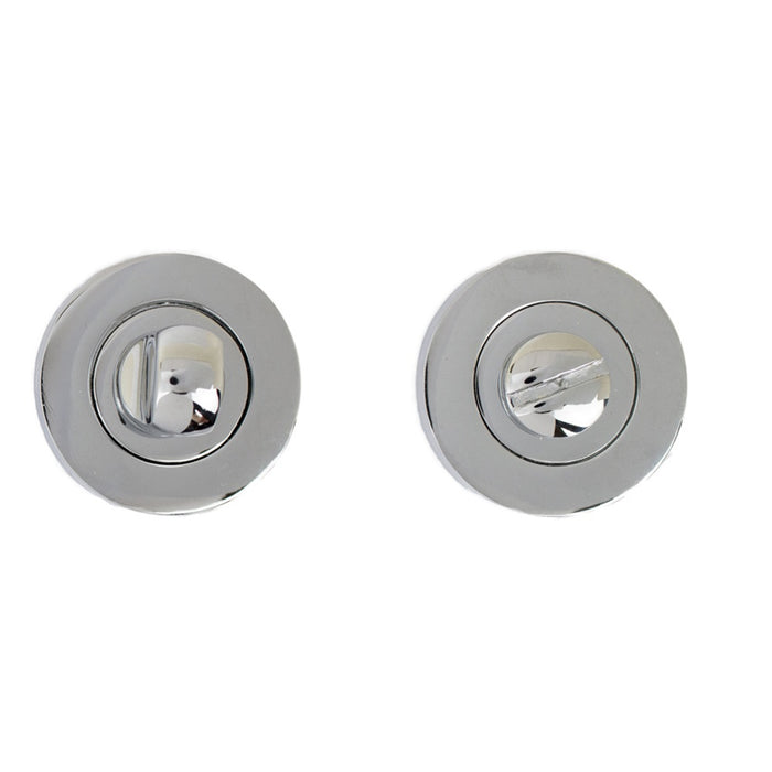 Bathroom Turn Escutcheon Chrome
