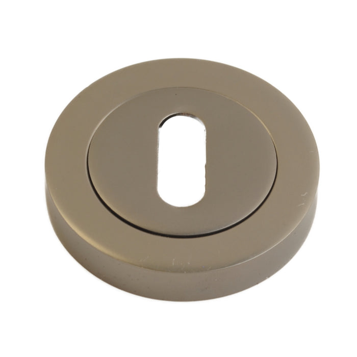 Keyhole Escutcheon Gun Metal