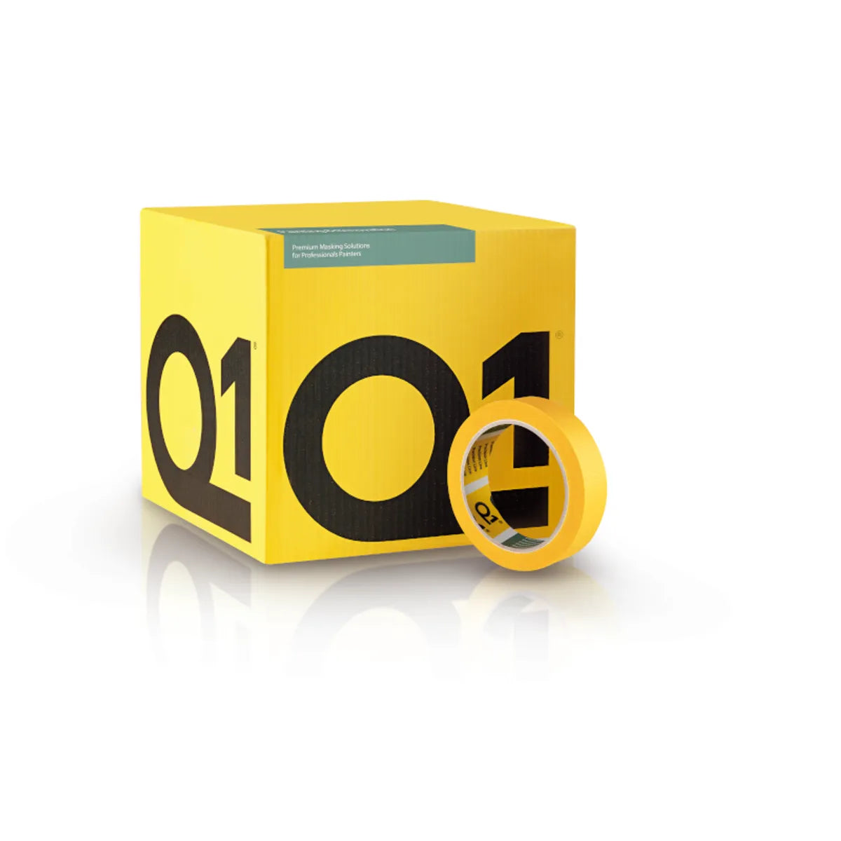 Box (24 rolls) 38mm Q1 Precision Line Masking Tape — Trade Superstore ...