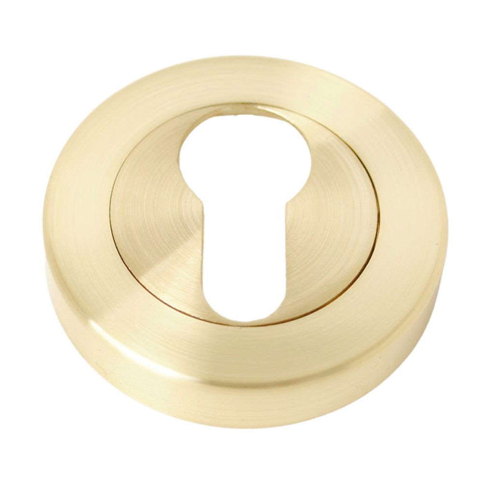 Escutcheon Euro Satin Brass