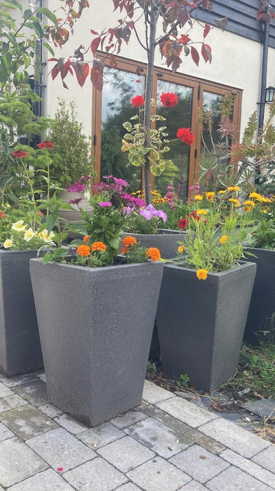 Barrington Garden Planter In Black