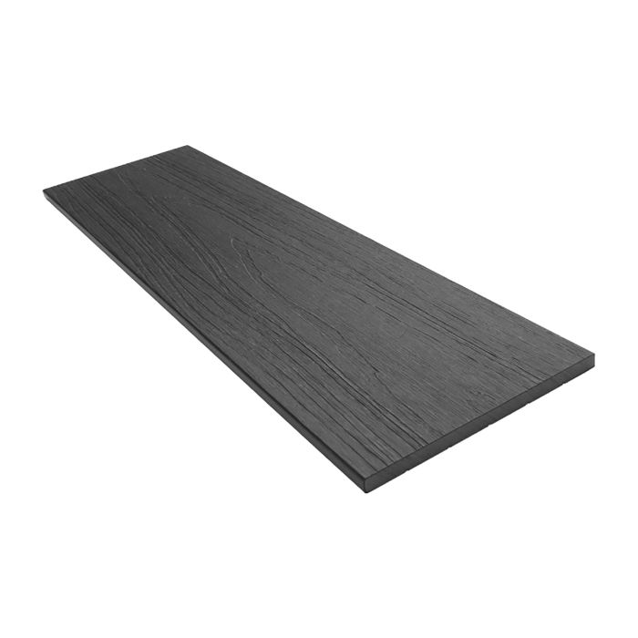 Midnight Black Forma Dual Sided Composite Decking Fascia Trim 150mm (3m Length)