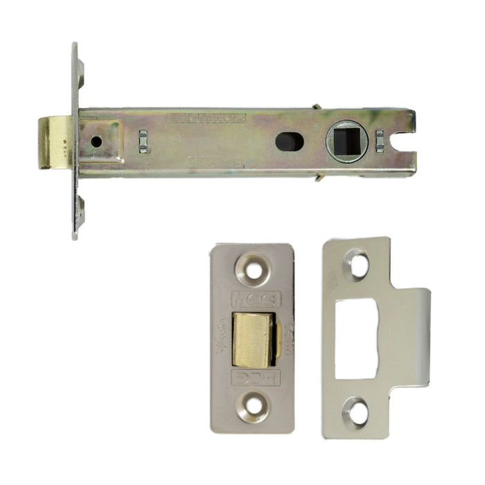 Tubular Latch (Bolt Through) CE Rated Nickel Plated