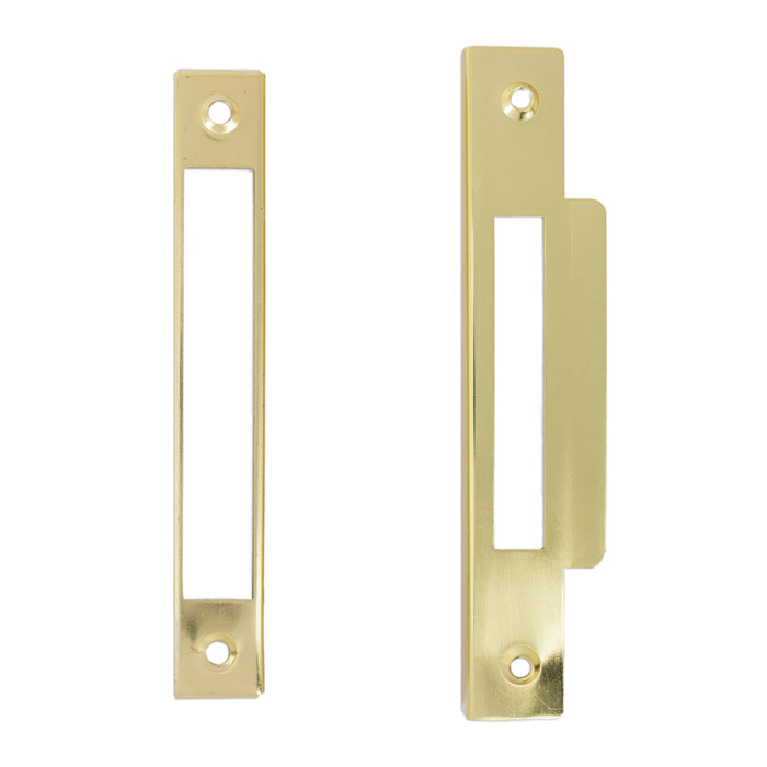 Rebate Set for 3 Lever Sashlock Electro Brass