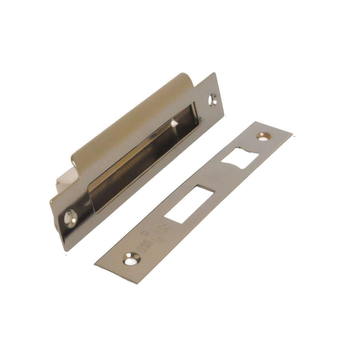 Black Nickel Conversion Plate & Keep Box for 5Lever Sash & EURO Sashlock Case