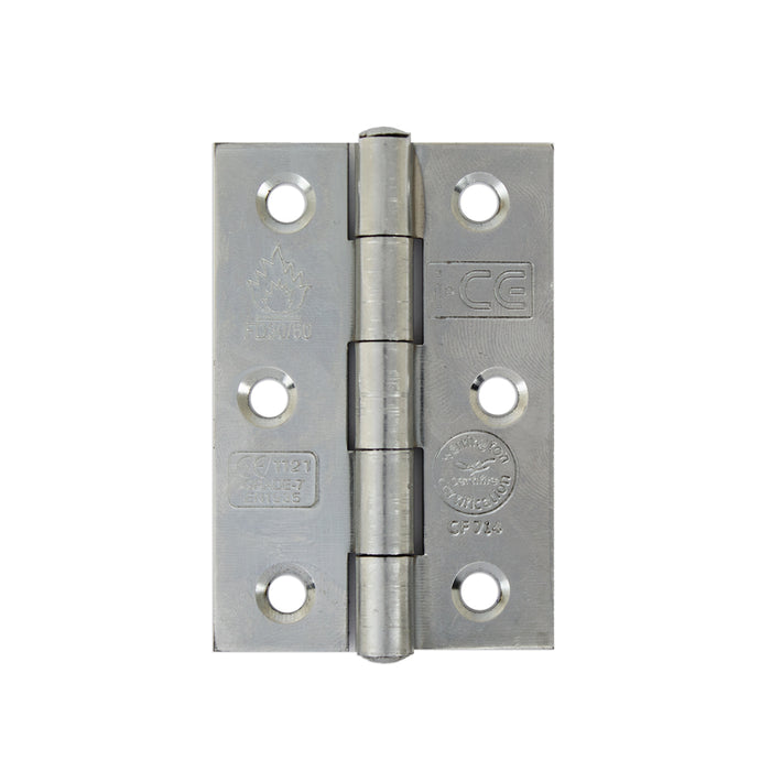 Spun Pin Butt Hinge 76mm CE Rated Chrome Plated